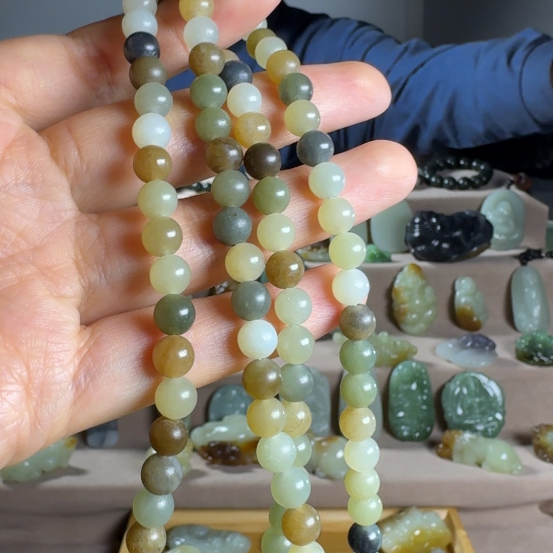 和田玉（糖玉）手链未镶嵌