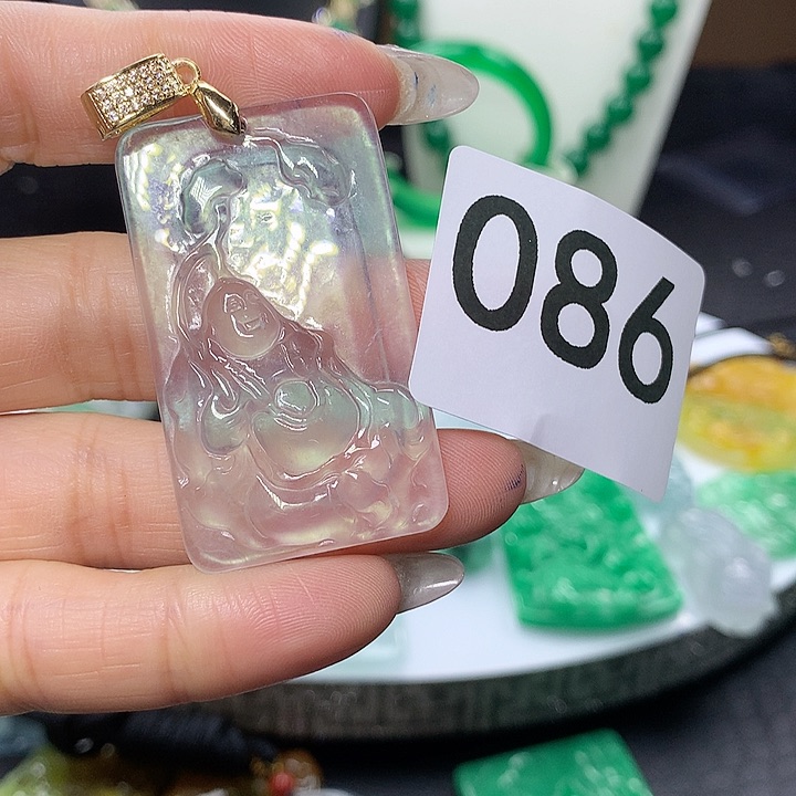 翡翠吊坠(不含链)未镶嵌