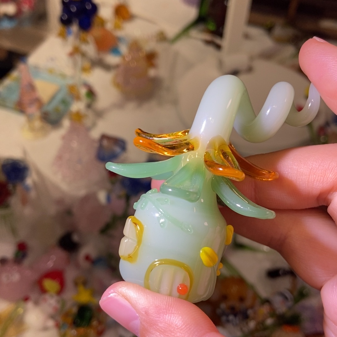 琉璃手工艺品精灵房