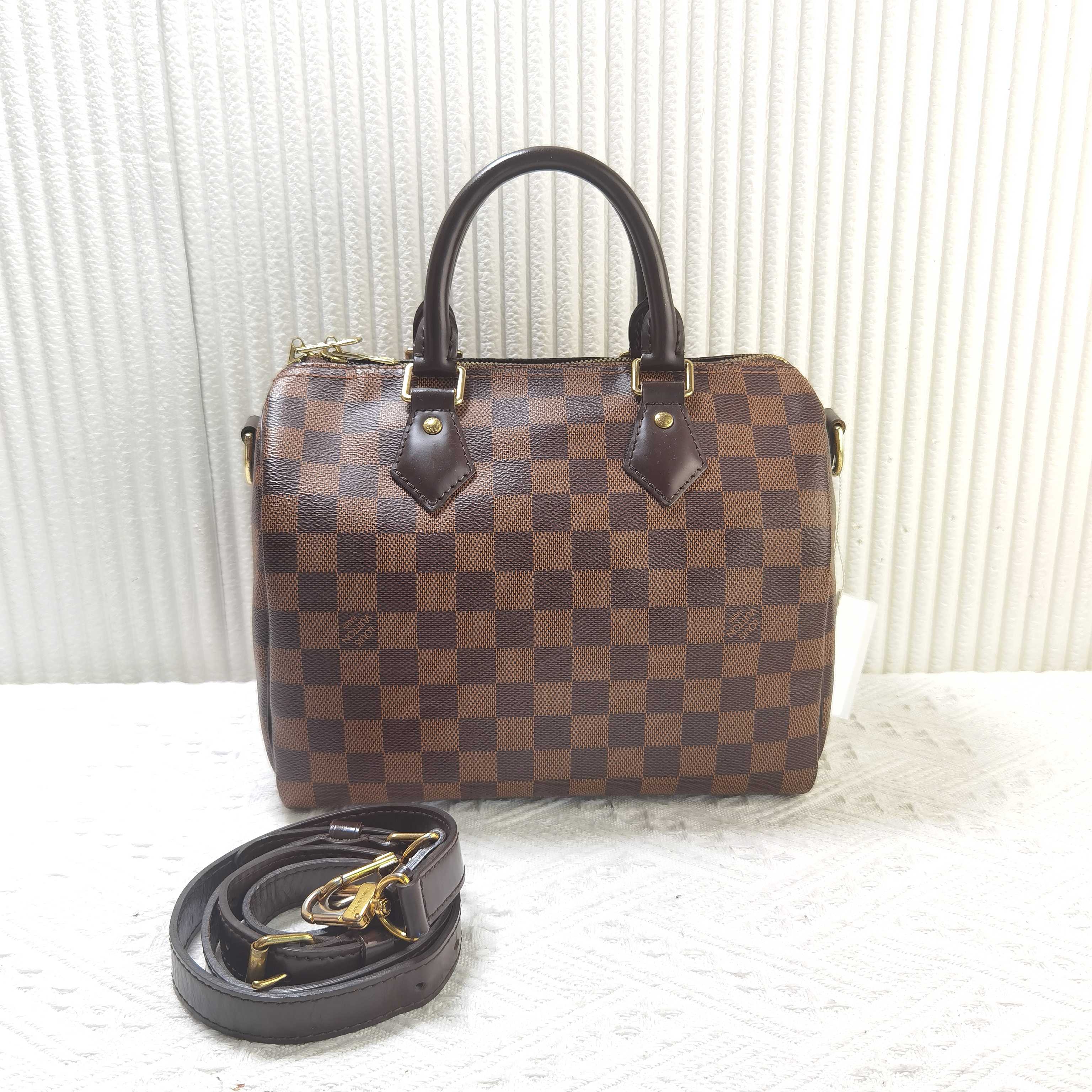 95新 LouisVuitton/路易威登 lv路易威登speedy25手提包枕头包