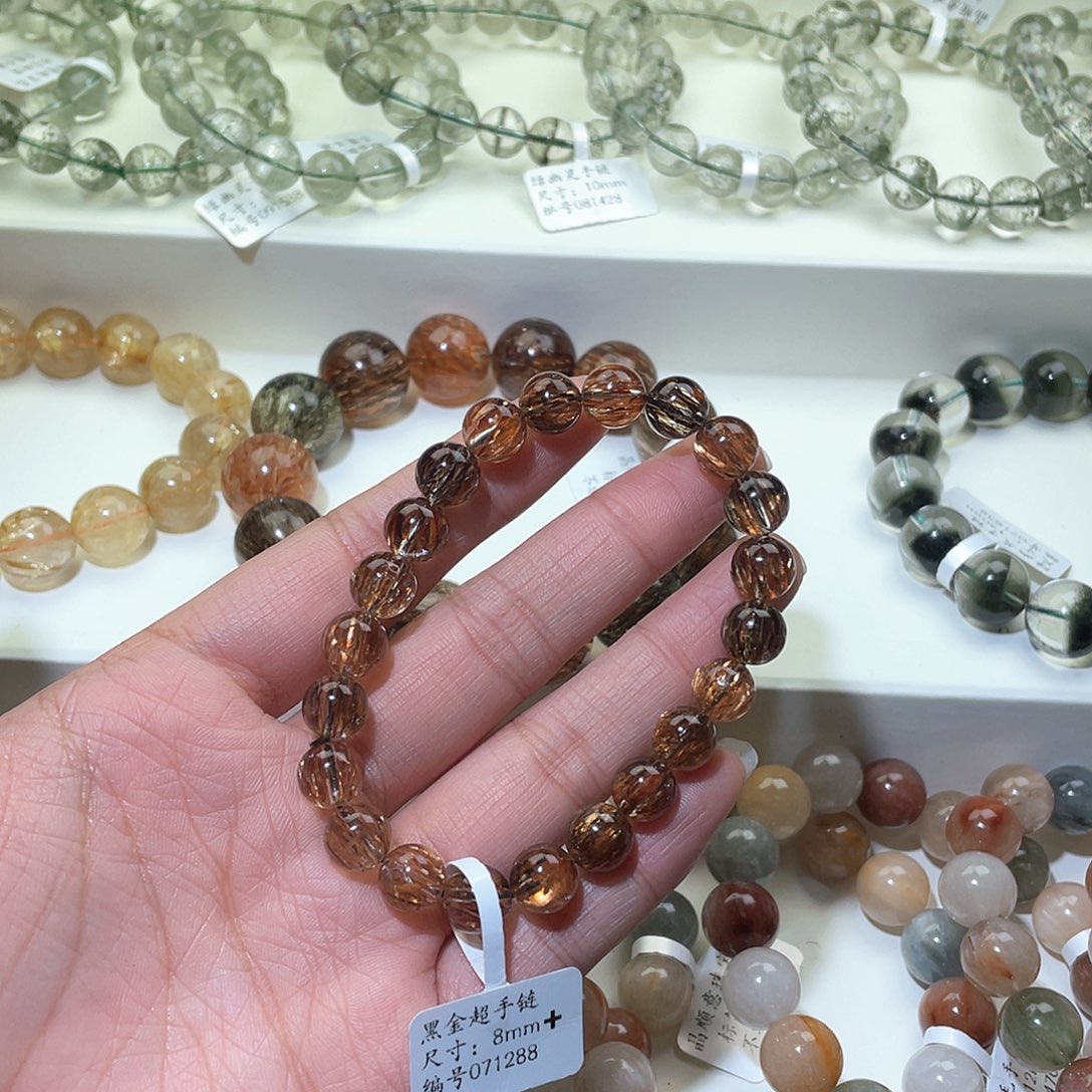 水晶手链未镶嵌倪水晶