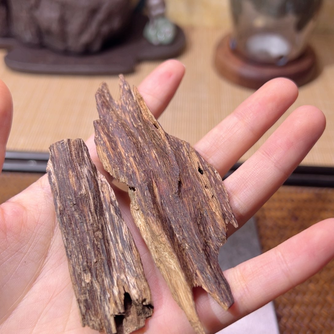 【闪购商品】香榧木海南木料琼海虫漏11克