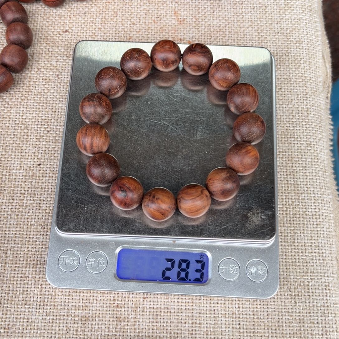 好***生黄花梨/降香黄檀手串/手链