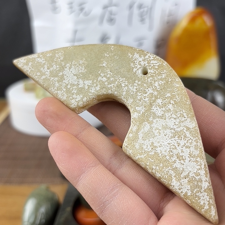 和田玉挂件未镶嵌用****6