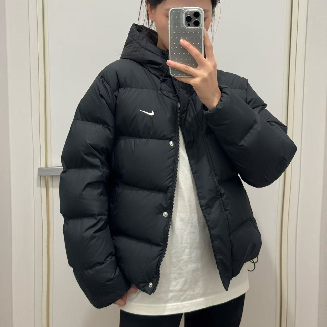 NIKE/耐克官方正品运动羽绒服时尚休闲百搭女子保暖IH0728-010