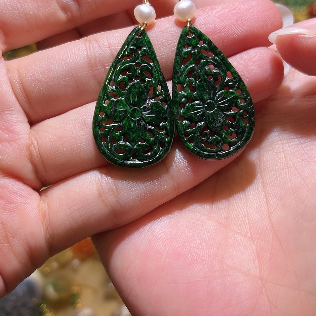 翡翠未镶嵌挂件翡翠