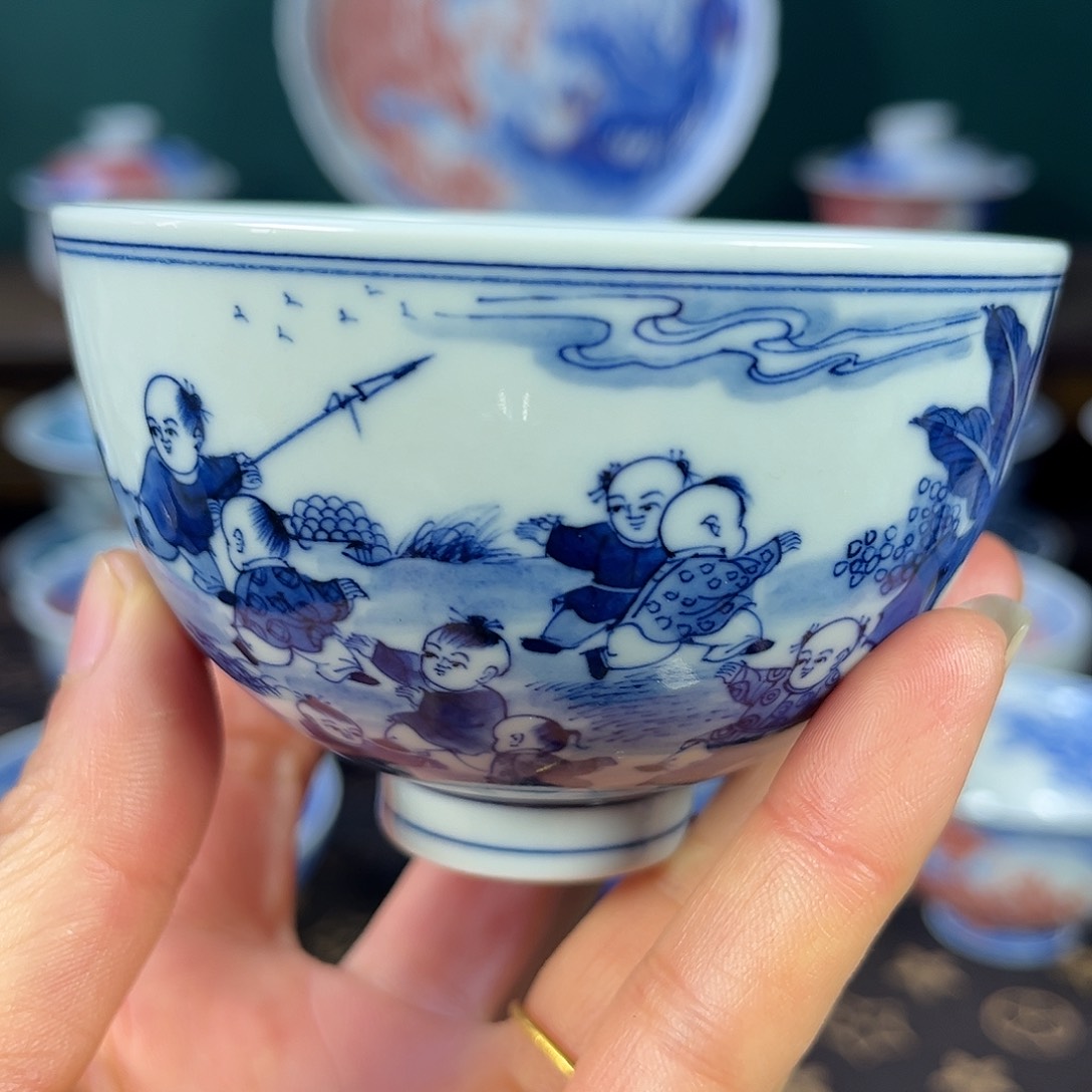 瓷片景德镇市手工手绘