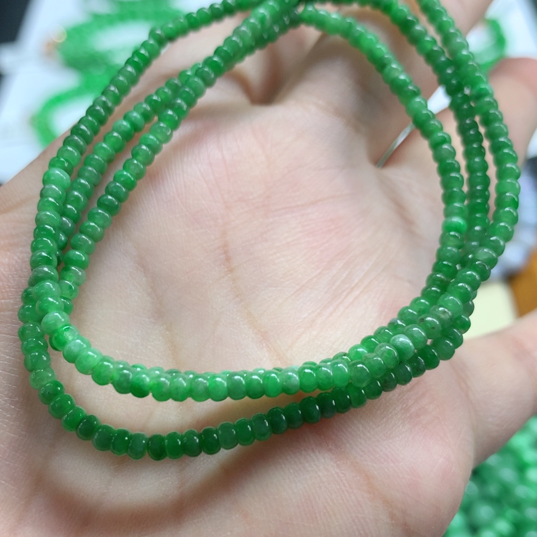 未镶嵌手链翡翠翡翠