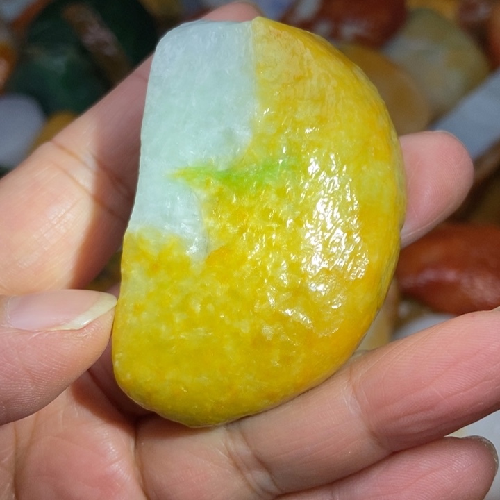翡翠未镶嵌挂件缅甸翡翠