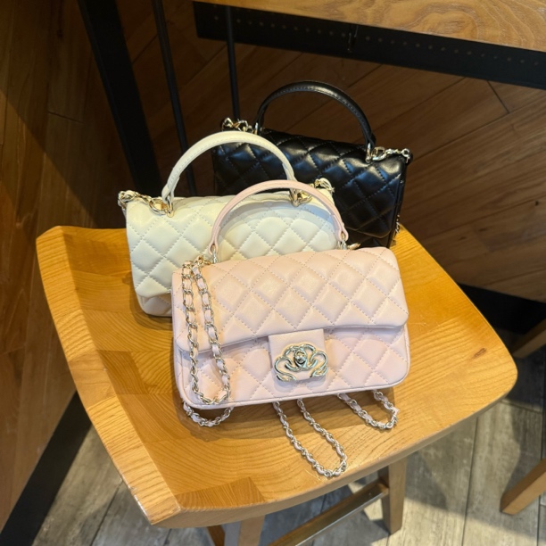 2025新款皮手柄单肩斜挎包