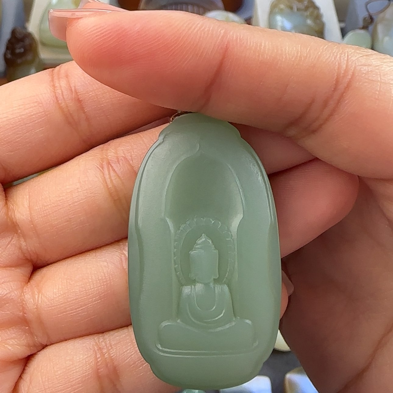 【闪购商品】和田玉（碧玉）颈饰未镶嵌L*P