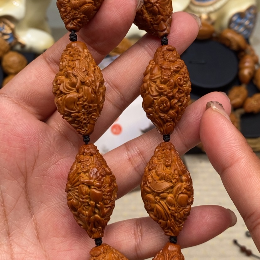 【闪购商品】橄榄核吊坠橄榄手工雕刻工艺