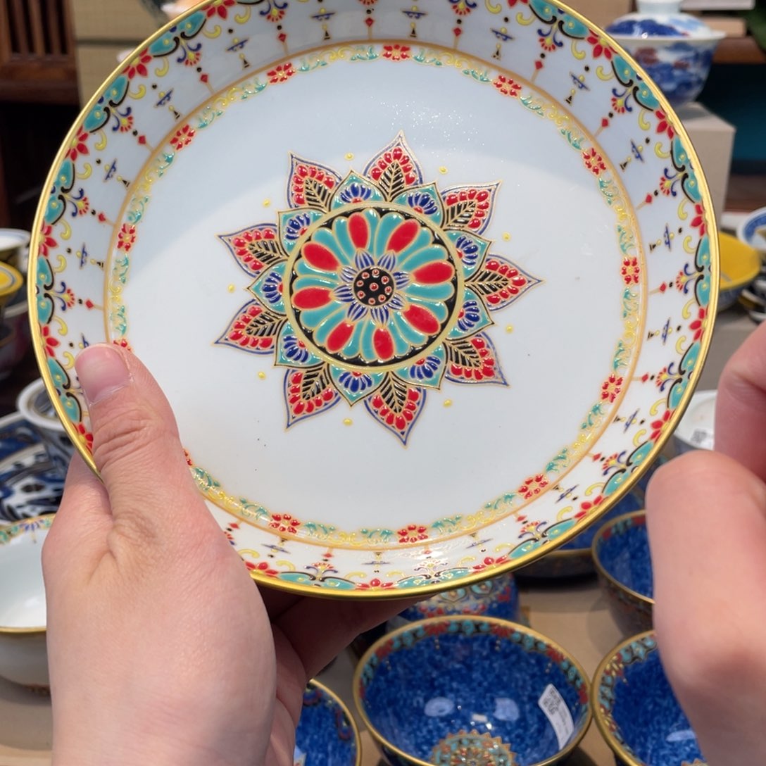 盘景德镇陶瓷景德镇瓷器