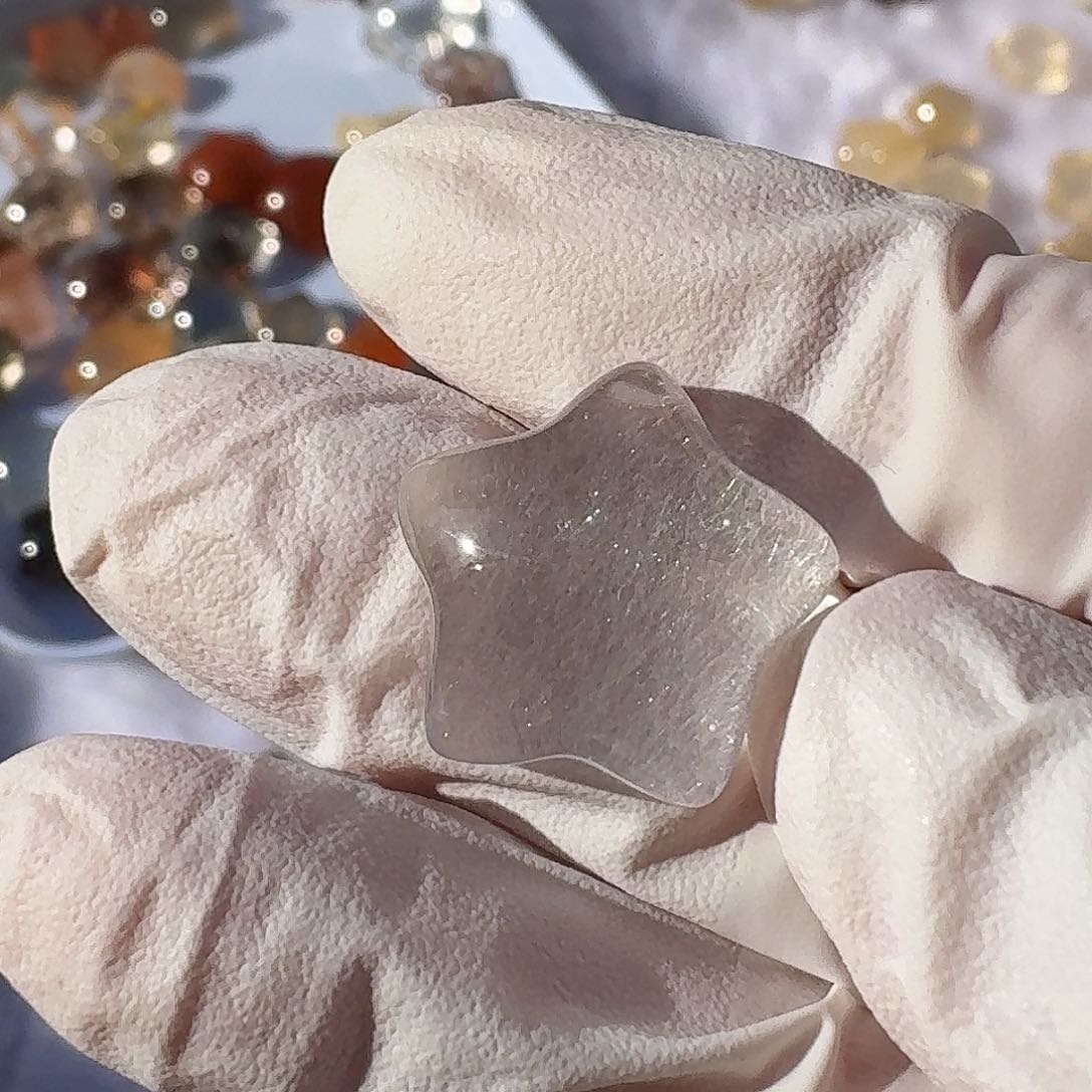 未镶嵌珠宝半成品水晶听**明