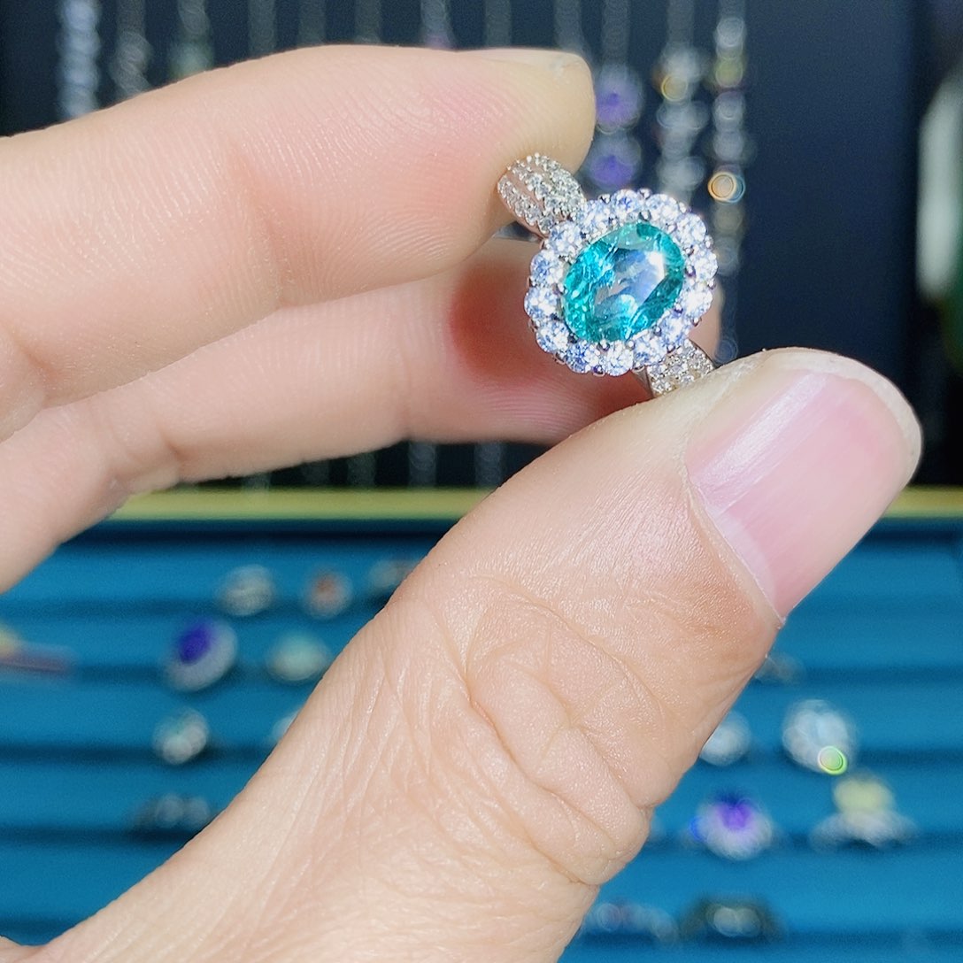 紫晶珠宝半成品银S925镶嵌