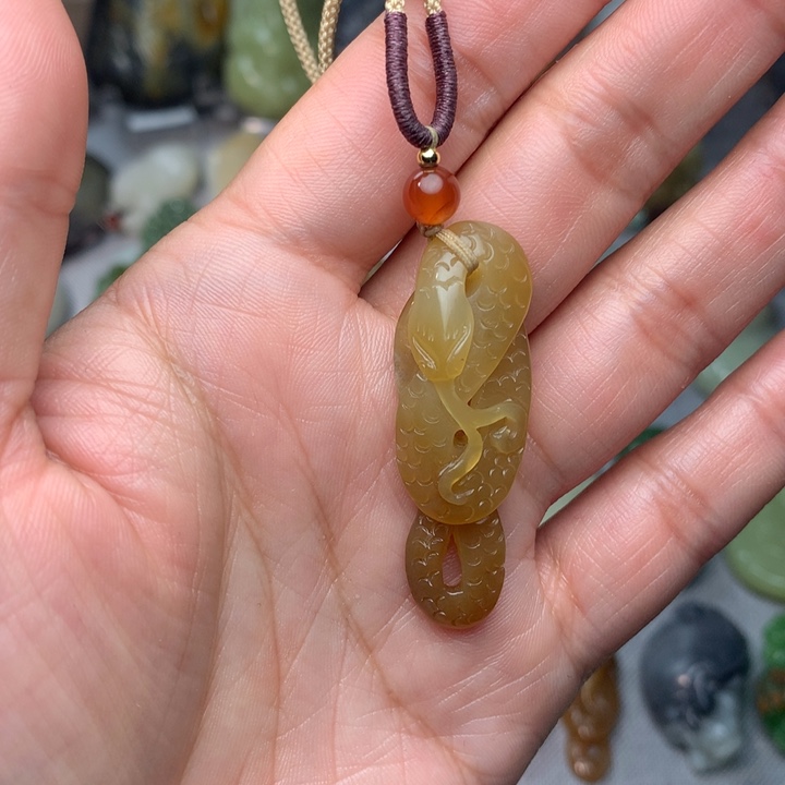 和田玉挂件未镶嵌