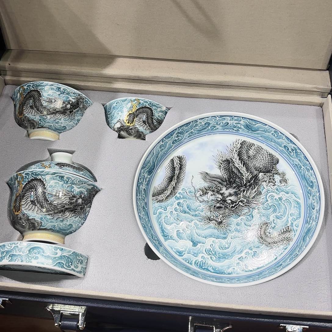 瓷片景德镇美术作品