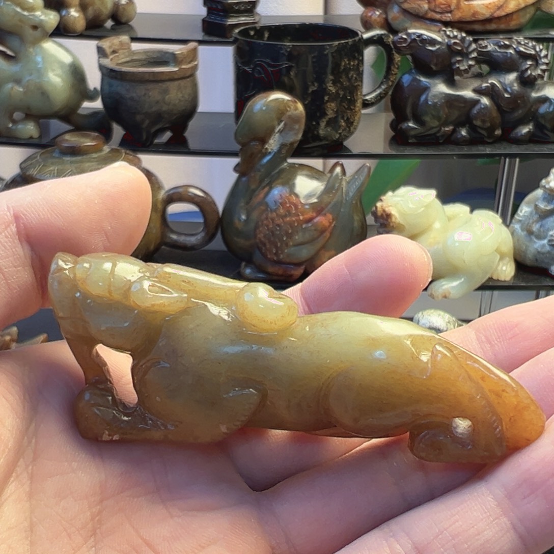 和田玉（糖玉）未镶嵌挂件