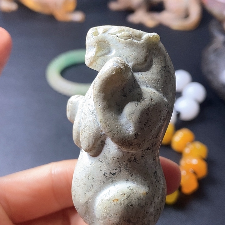 吊坠白玉菩提吊坠