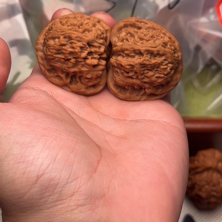 王***法吊坠文玩核桃41南疆石