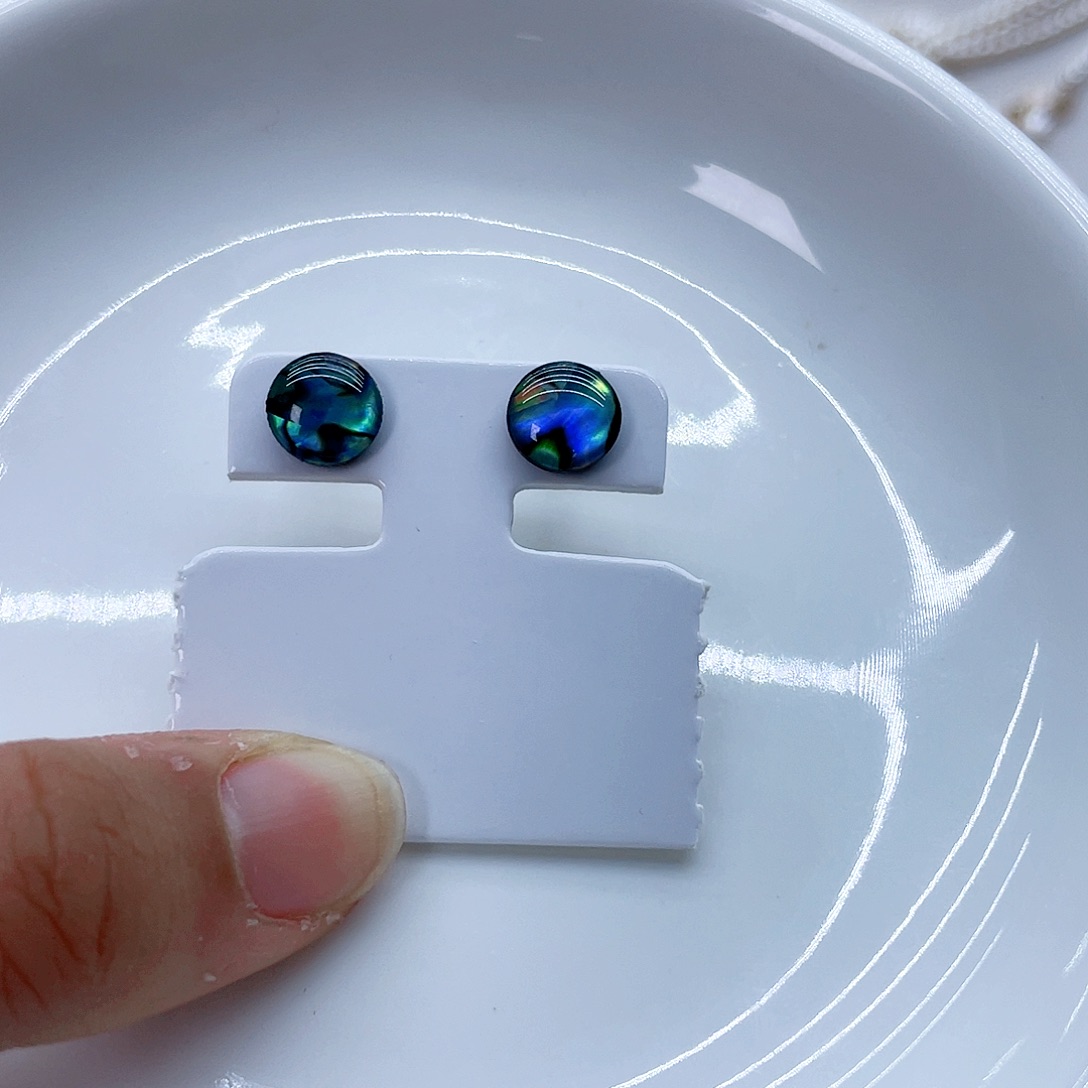 银S925镶嵌耳饰淡水珍珠