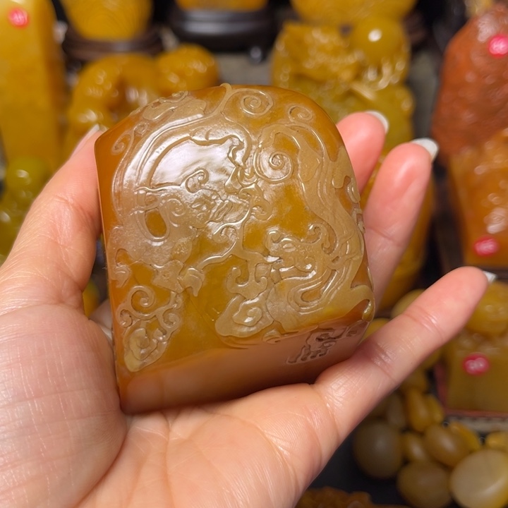 寿山石印石题材：工艺品