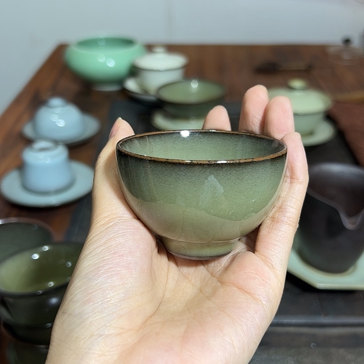 小米茶器龙泉云间青瓷
