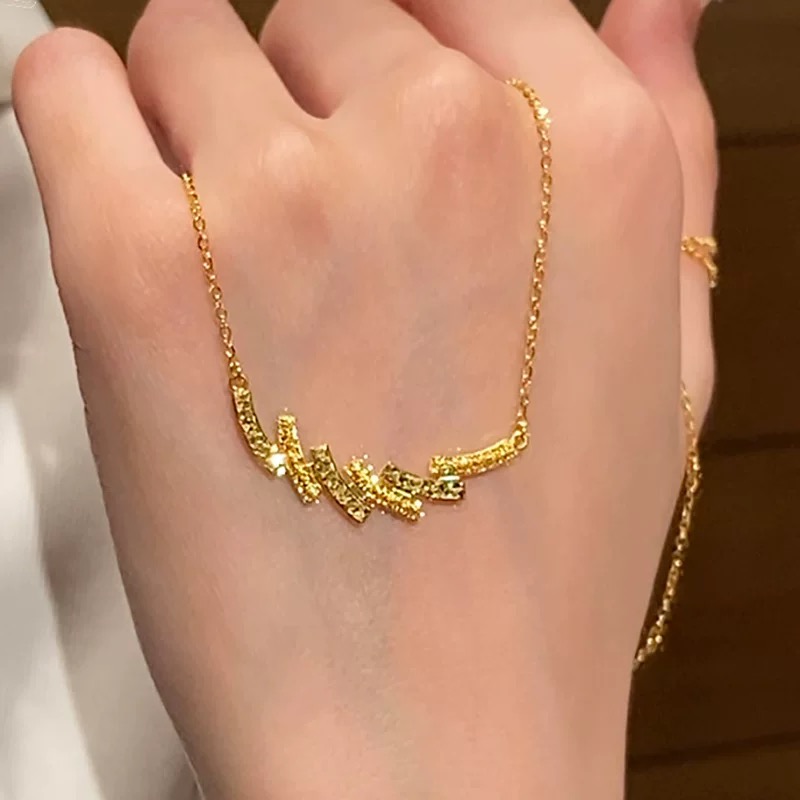 精工高版本碎冰冰星河项链