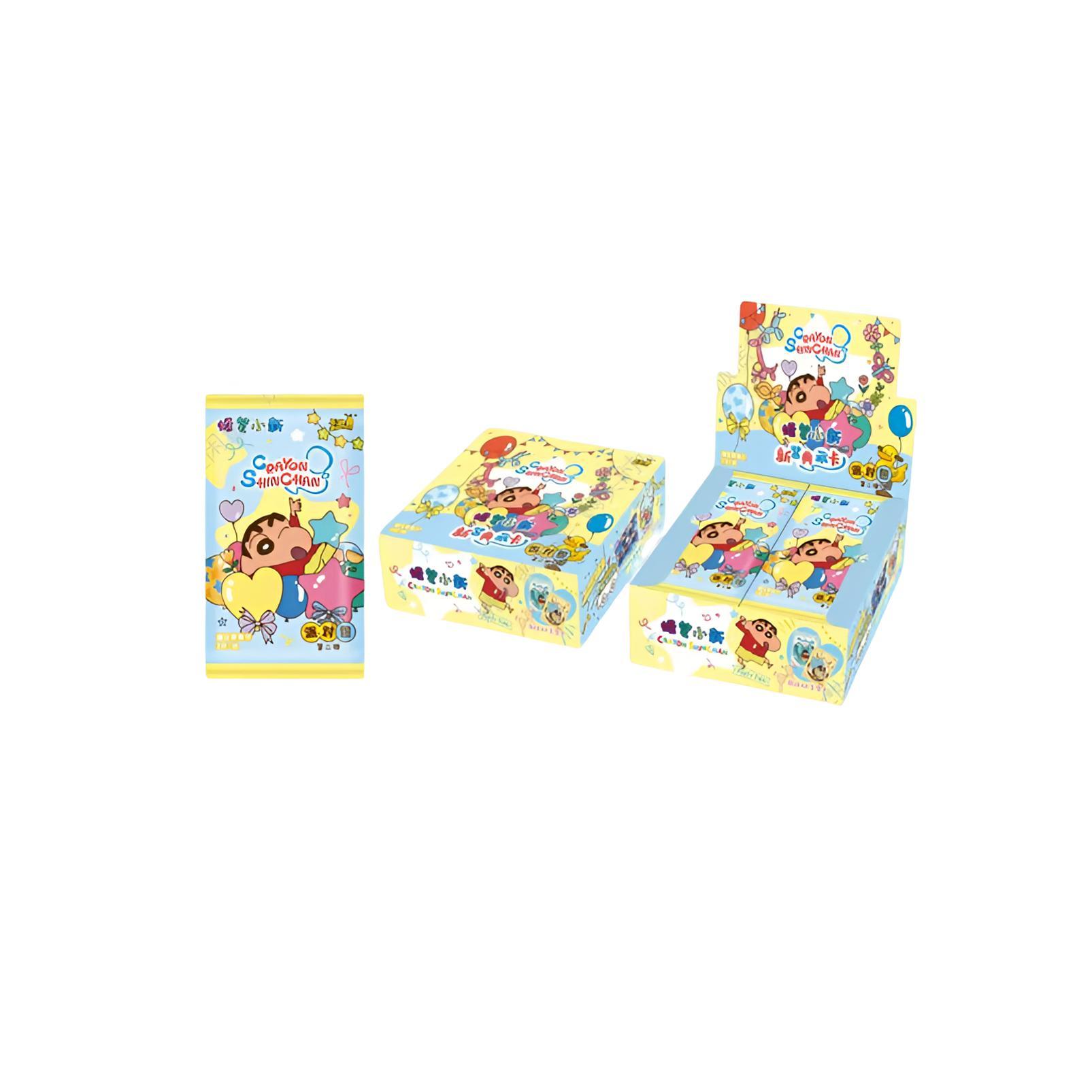 卡游x蜡笔小新派对包2弹收藏卡  正版盲盒（代拆）