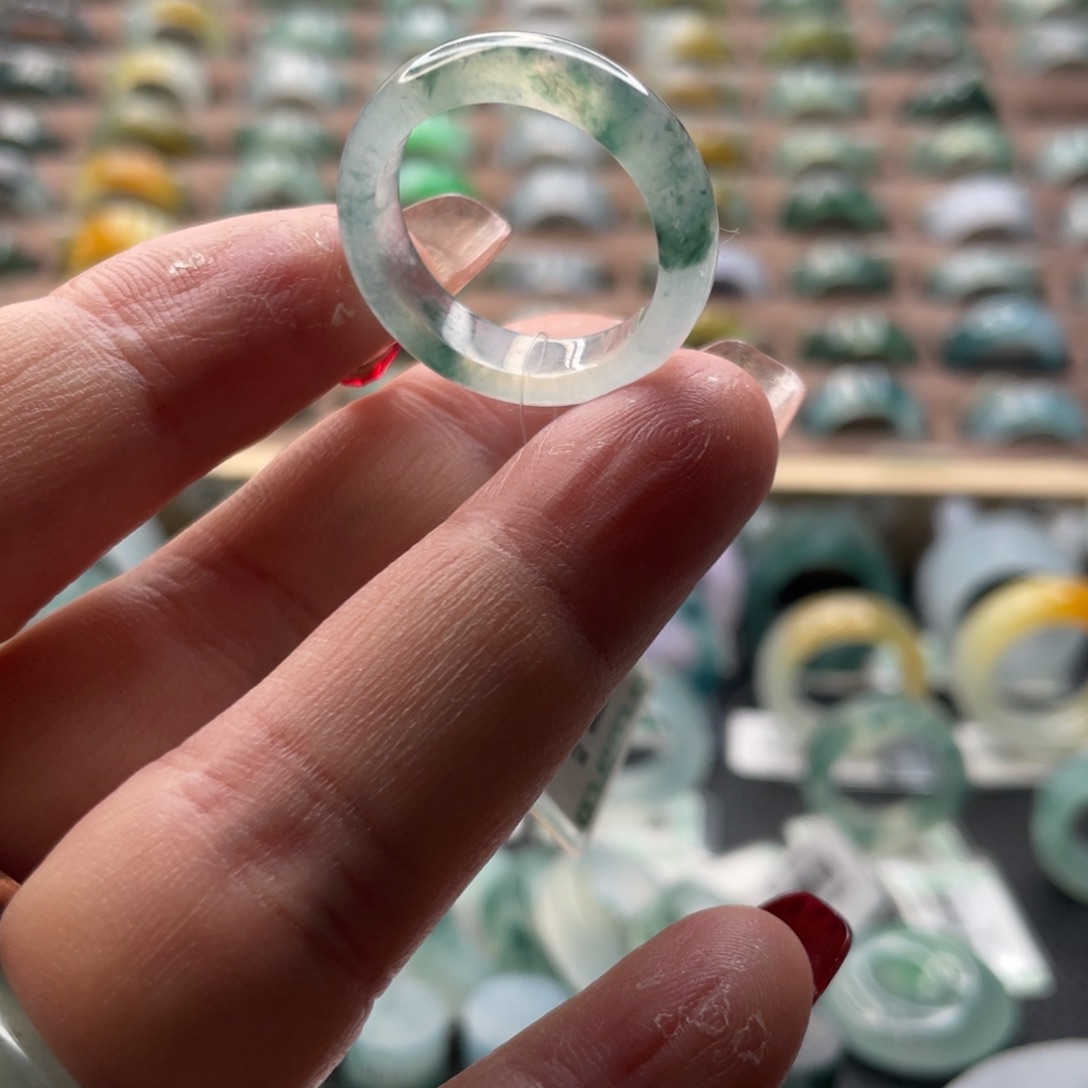 翡翠戒指未镶嵌玖*戒指