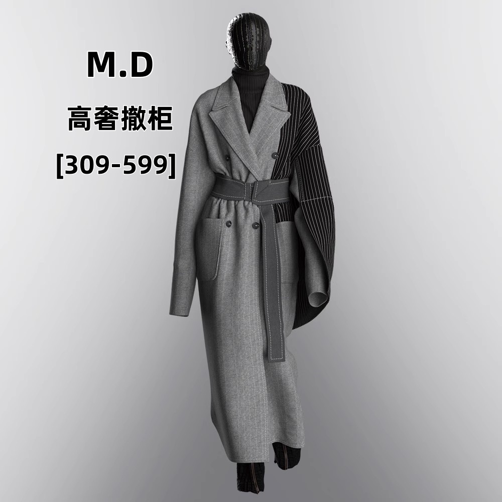 【M.D撤柜】309-599码高奢秋冬原创大衣