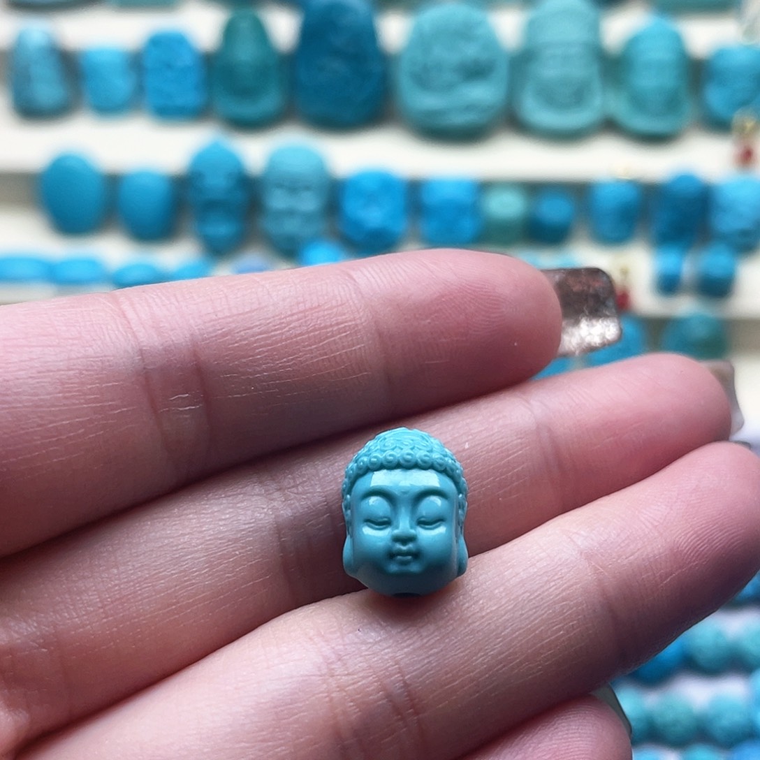 未镶嵌绿松石珠宝奇石