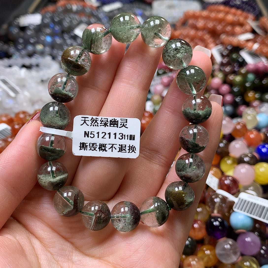 水晶手链未镶嵌，