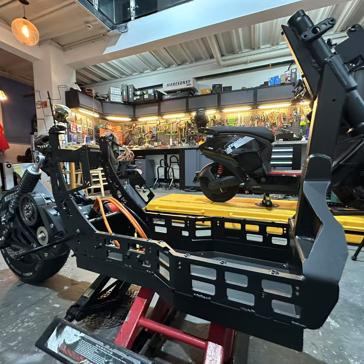 车力威极核AE5赛道版环抱包裹筋骨抗糙加强加固车架