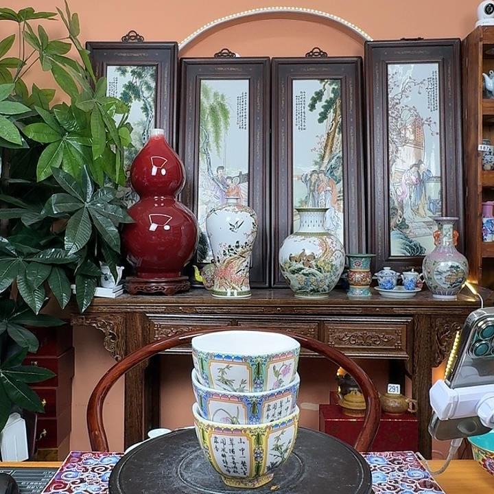陶摆件景德镇陶瓷手工制作