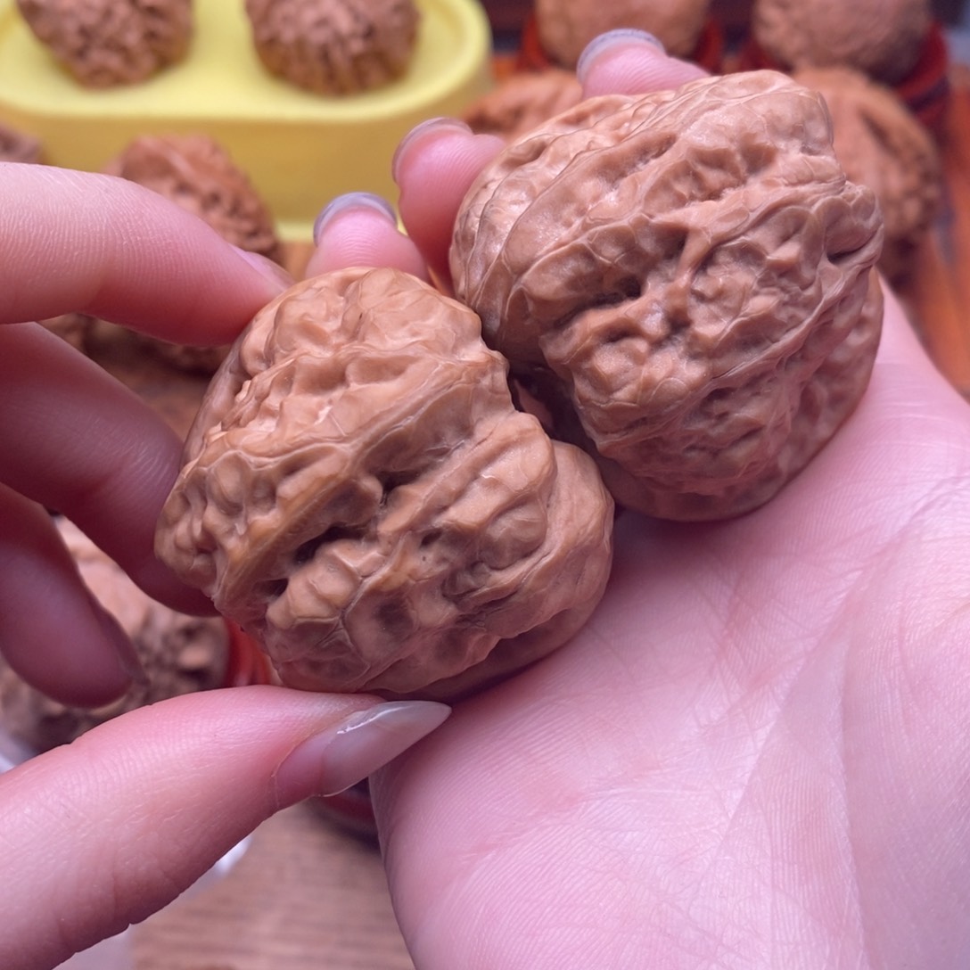 文玩核桃把件千**妖蛤蟆头