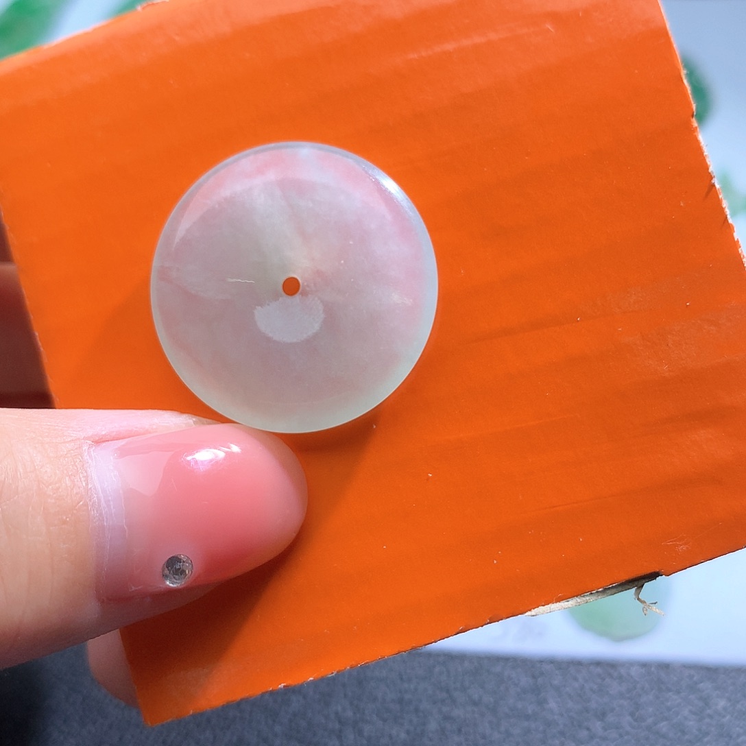 翡翠裸石平安扣翡翠翡翠翡翠