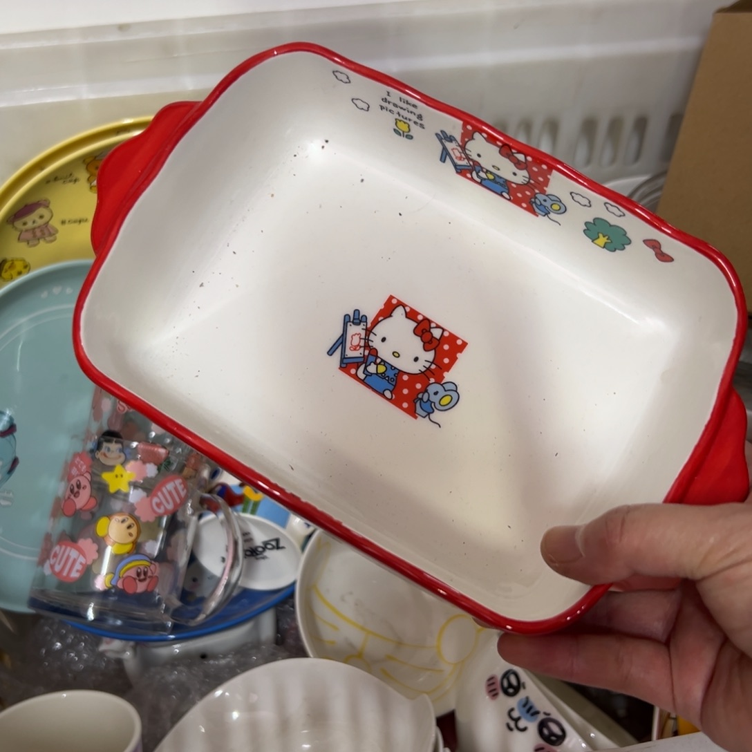 陶瓷碗陶瓷杯盘瓷器偏远地区不包邮微瑕