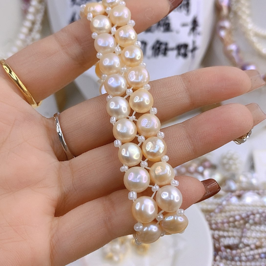 淡水珍珠颈饰未镶嵌