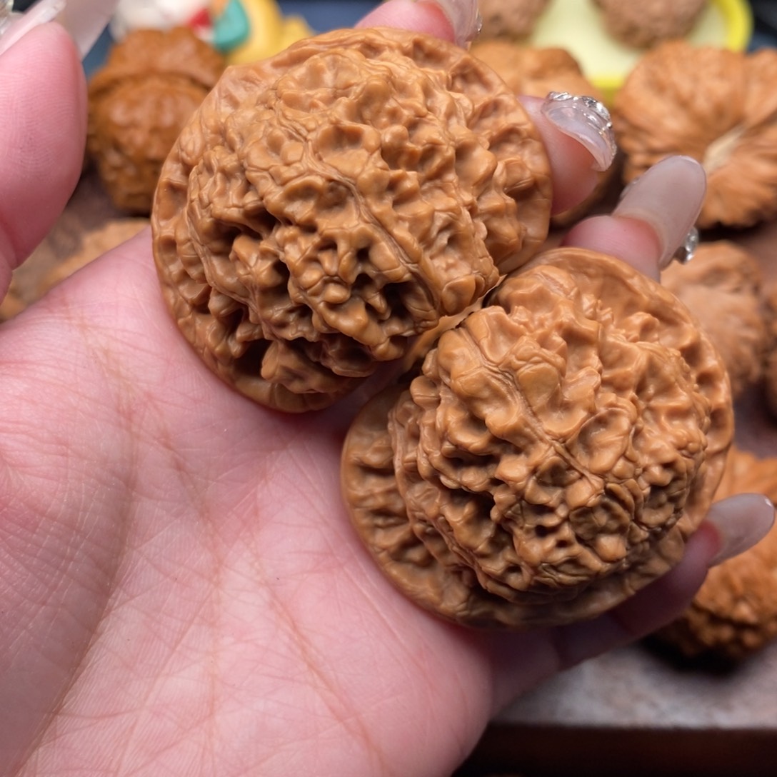 文玩核桃把件全品，官帽48精配