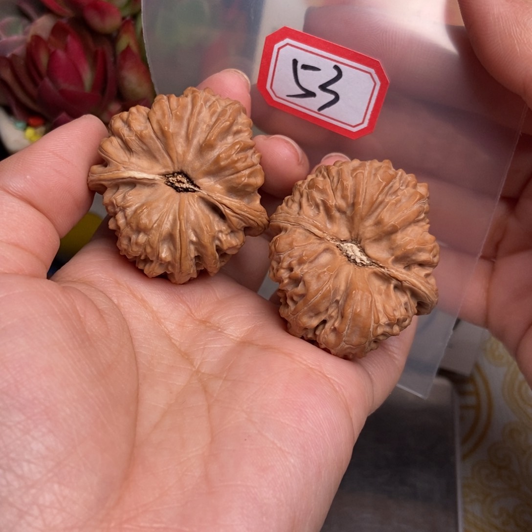 文玩核桃吊坠53号 凹底