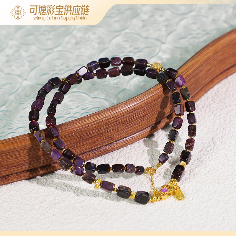 南非舒俱来S925老油紫福禄项链 舒俱来项链/多样性发一件