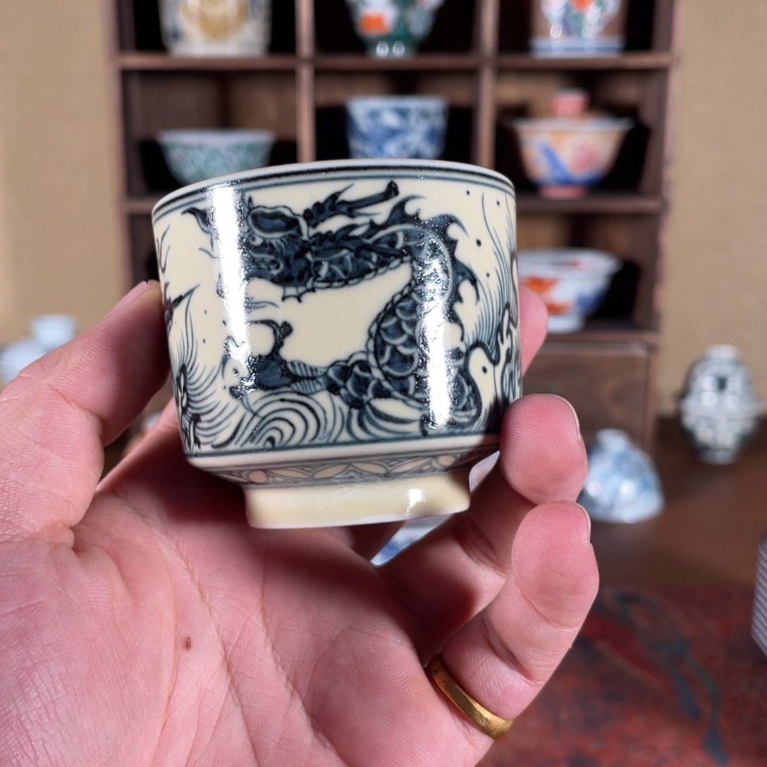 瓷摆件景德镇陶瓷老陶