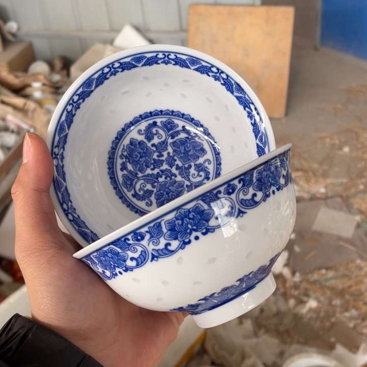 碗瓷景德镇高温细白瓷餐具