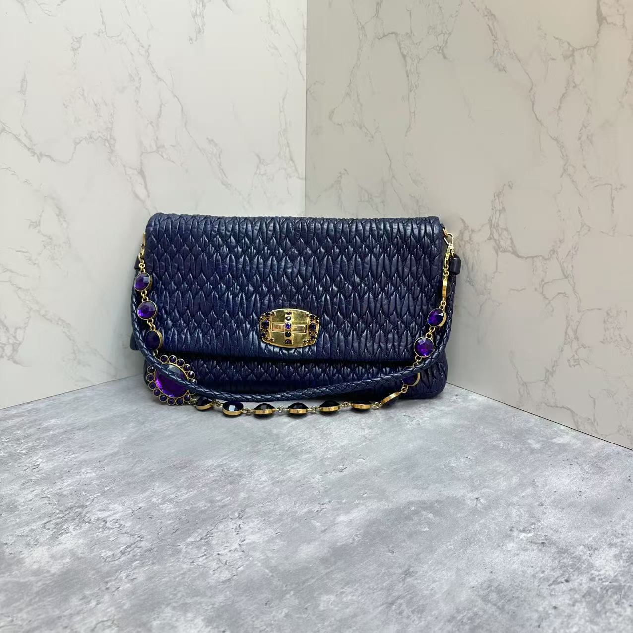 95新 MIU MIU/缪缪 乱乱子中古/女士/单肩包/107756