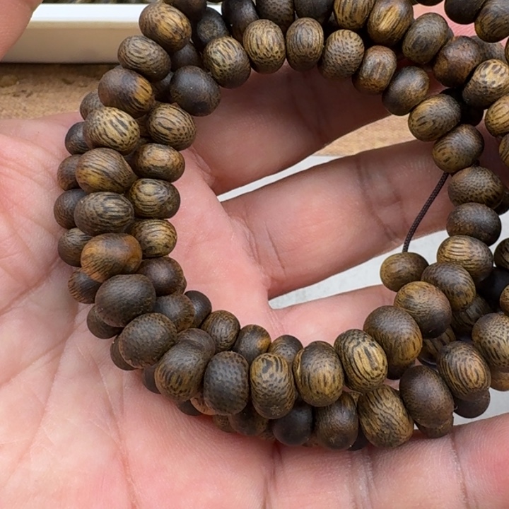 用***2沉香手串张勺子手串25克加