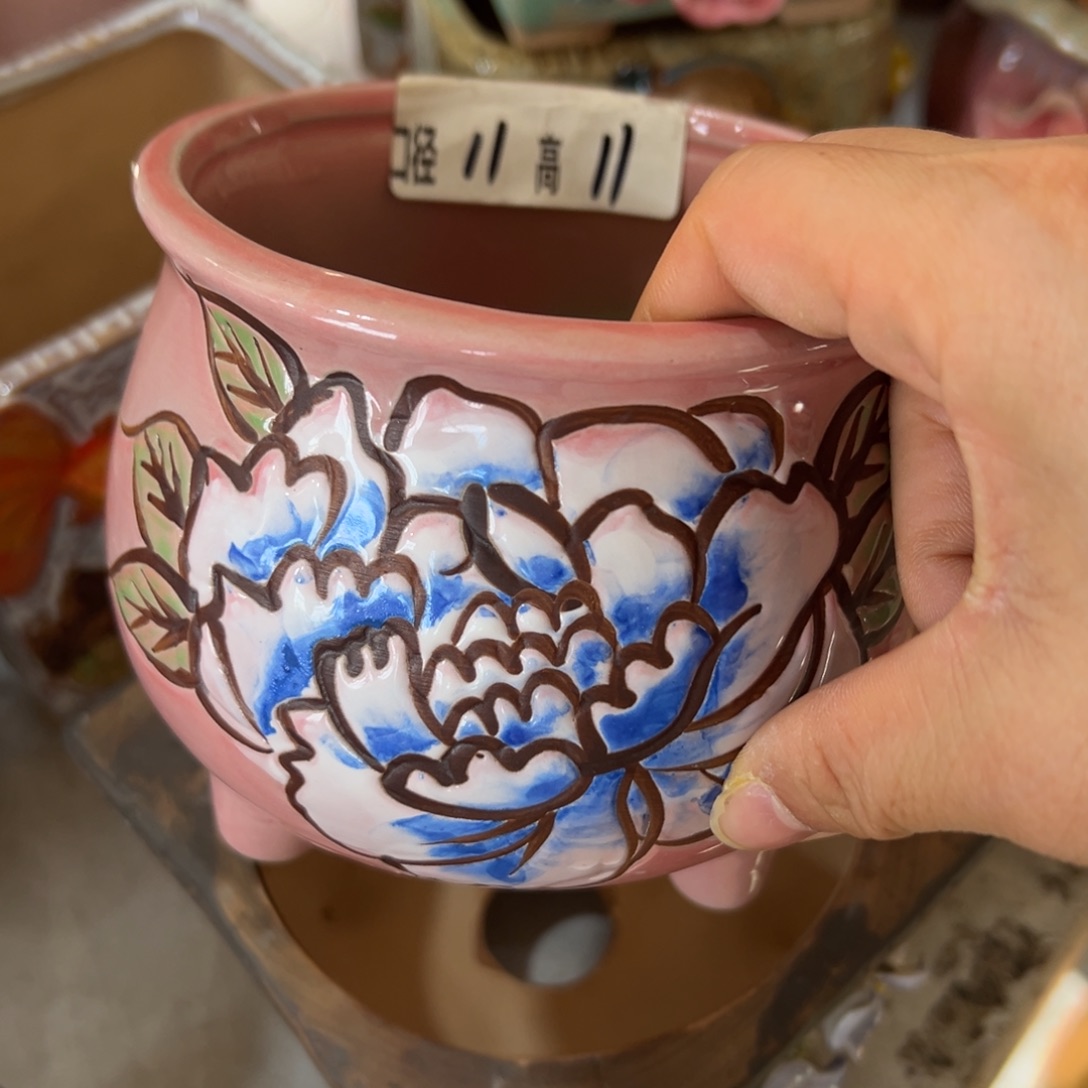 多肉花盆，满20发货，爱退款拉黑