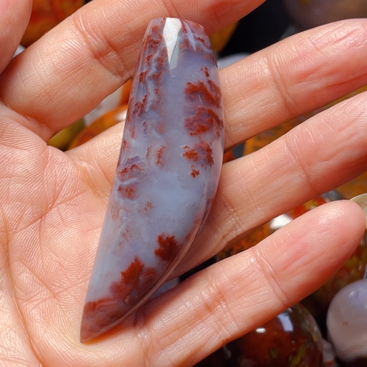 未镶嵌吊坠(不含链)玛瑙/玉髓路*