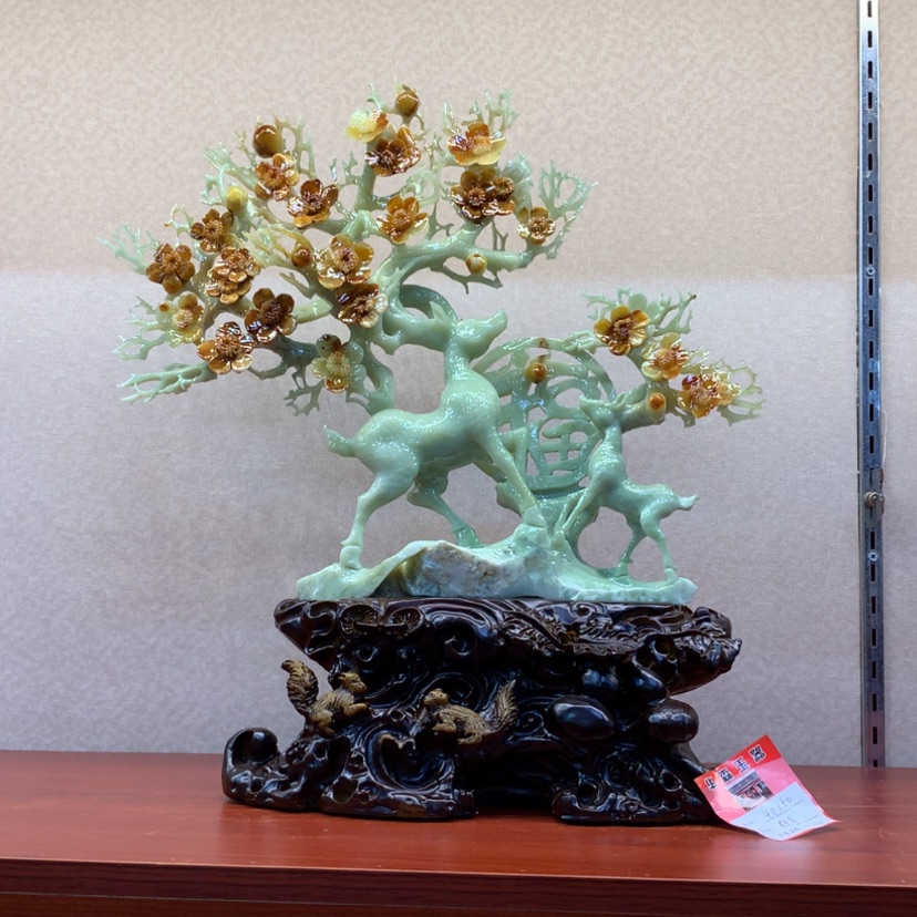 【闪购商品】蛇纹石玉摆件未镶嵌