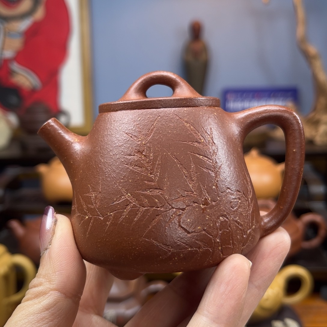 紫砂茶具半手工制作